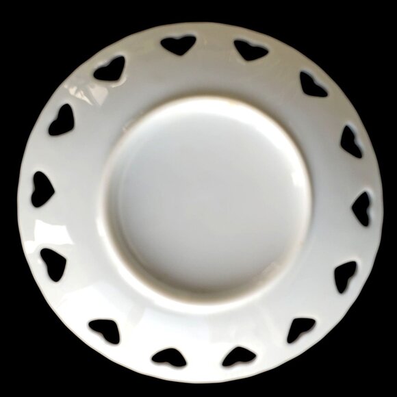 Valentine Heart Vintage Small Portrait Plate Decorative Romantic Woman Love - Picture 5 of 9